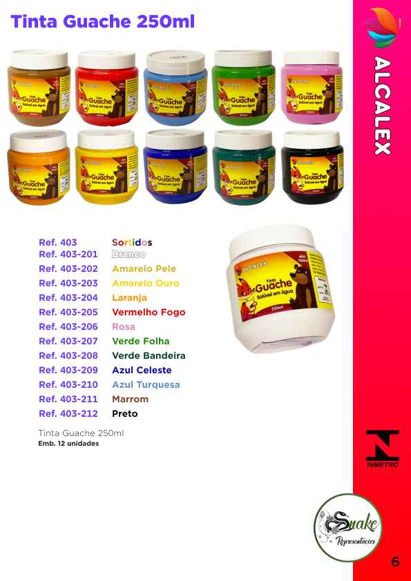 Snake Representações, Diversos, Papelaria, Alcalex, Brinquedos, Diversão, Artesanato, Massinha de Modelar, Tinta, Tinta Guache, Giz de Cera, Gizão de cera, Giz, Gizão, Dominó, Bolha de Sabão, Estalinhos, Estalos de Panda, Leleca, Cola Branca, Cola Líquida, Massa de Modelar 6 cores, Massa de Modelar 12 Cores, Massa de Modelar com Glitter, Giz de cera 6 cores, Giz de cera 12 cores, Gizão de cera 6 cores, Gizão de cera 12 cores, Tinta Guache 6 cores, Tinta Guache 12 cores, Tinta Guache 15ml, Tinta Guache 250ml, Cola branca