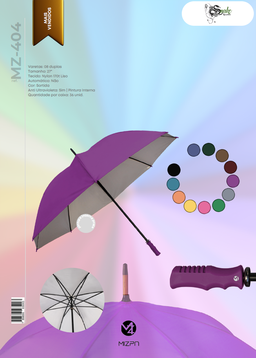 MIZPA - JASPER, Importadora, Guarda Chuvas, Sombrinhas,