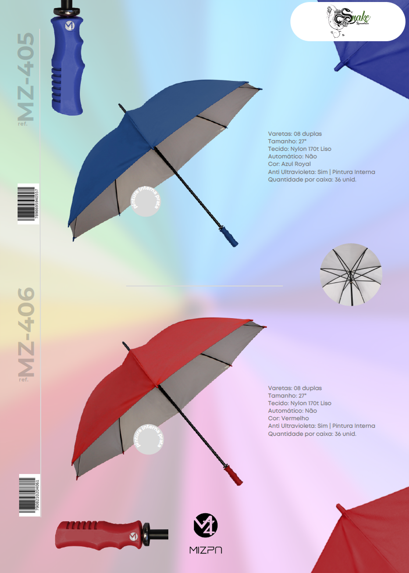 MIZPA - JASPER, Importadora, Guarda Chuvas, Sombrinhas,