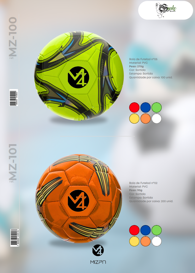MIZPA - JASPER, Importadora, Bolas, Bolas de Futebol, Bola de Volei, Bola de Basquete