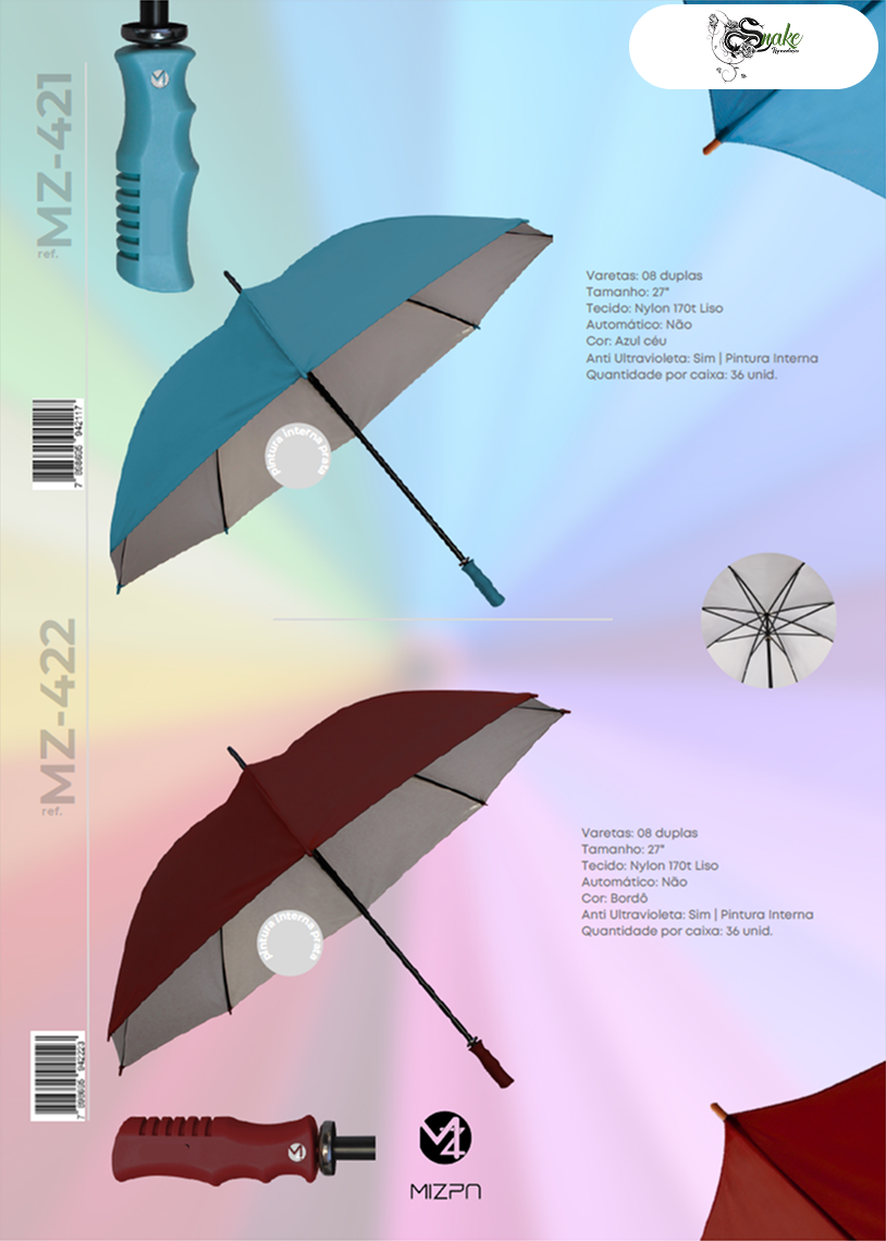 MIZPA - JASPER, Importadora, Guarda Chuvas, Sombrinhas,