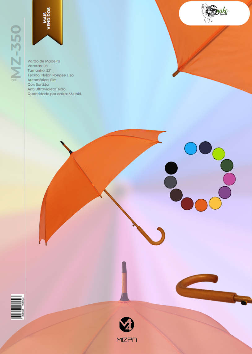 MIZPA - JASPER, Importadora, Guarda Chuvas, Sombrinhas,