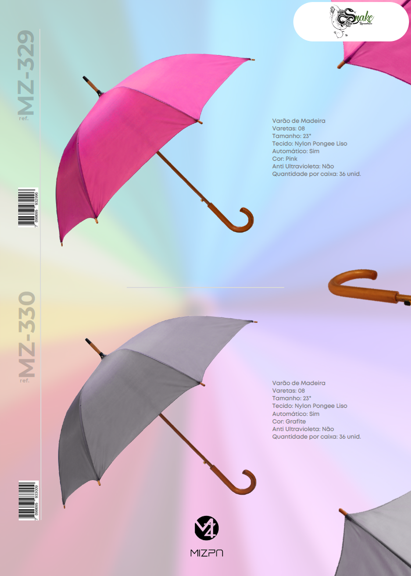MIZPA - JASPER, Importadora, Guarda Chuvas, Sombrinhas,
