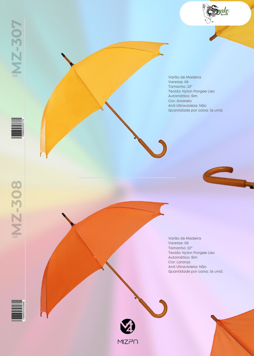 MIZPA - JASPER, Importadora, Guarda Chuvas, Sombrinhas,